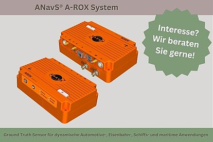 A-ROX | RTK | GNSS | ROS 2 | ANavS | München